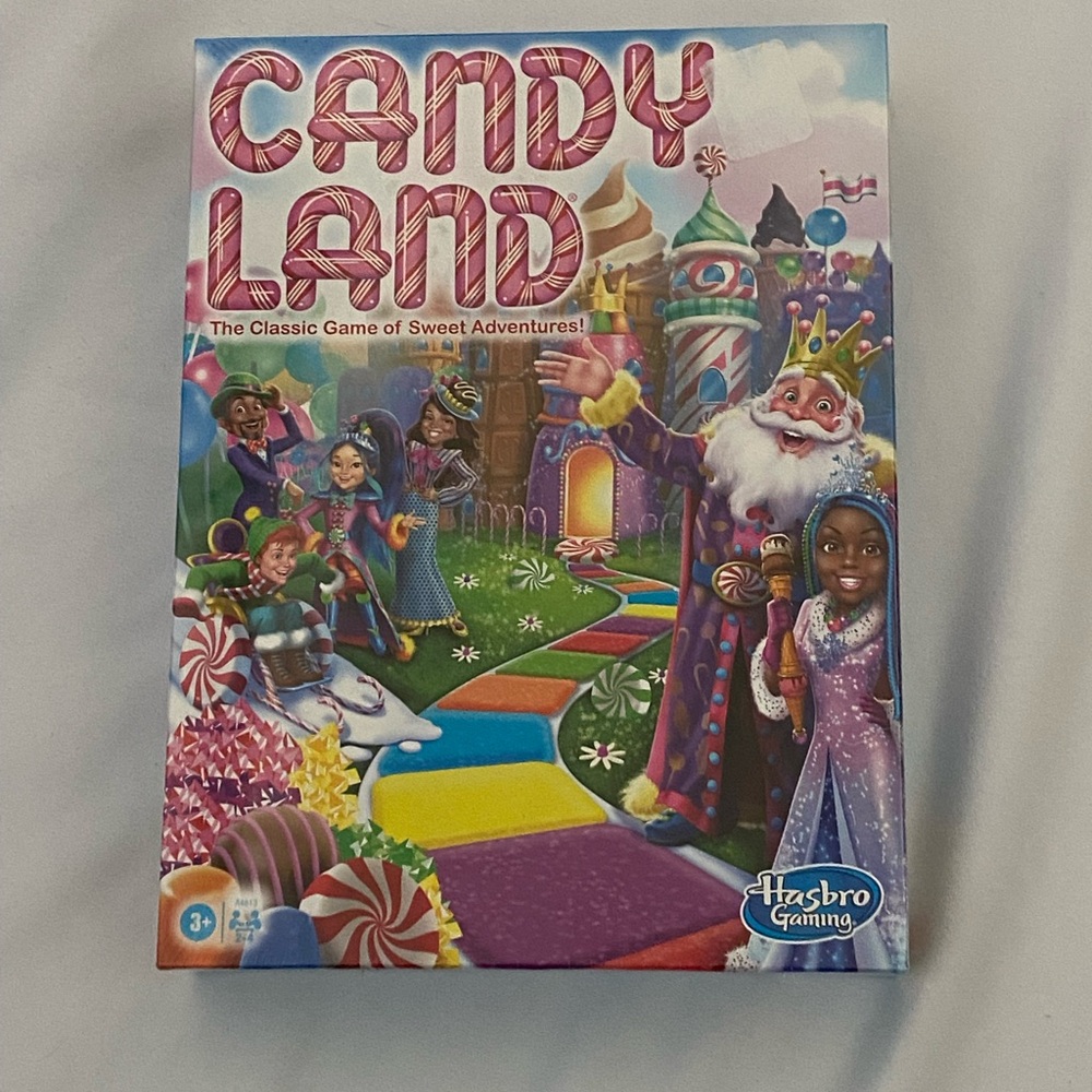 Hasbro CandyLand Game for Ages 3+.  Brand New in sealed box. 2-4 Players.  NWT